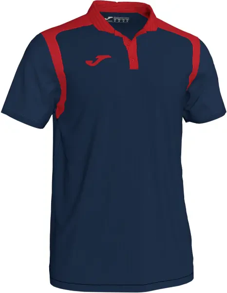 Joma Championship V Polo Shirt - Navy / Red - 2XL (End of Line)