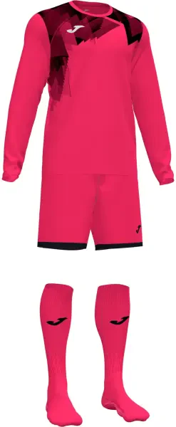 Joma Zamora VI Goalkeeper Set - Fuchsia/Black - XS (End of Line)