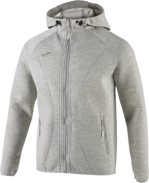 Joma Basilea Softshell Hooded Jacket - Grey Melange