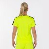 Joma Academy III Womens Shirt - Yellow Fluor / Black