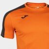 Joma Academy III S/S T-Shirt - Orange / Black
