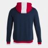 Joma Confort II Cotton Sweatshirt - Dark Navy / Red / White