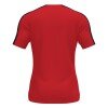 Joma Academy III S/S T-Shirt - Red / Black