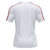 Joma Academy III S/S T-Shirt - White / Red