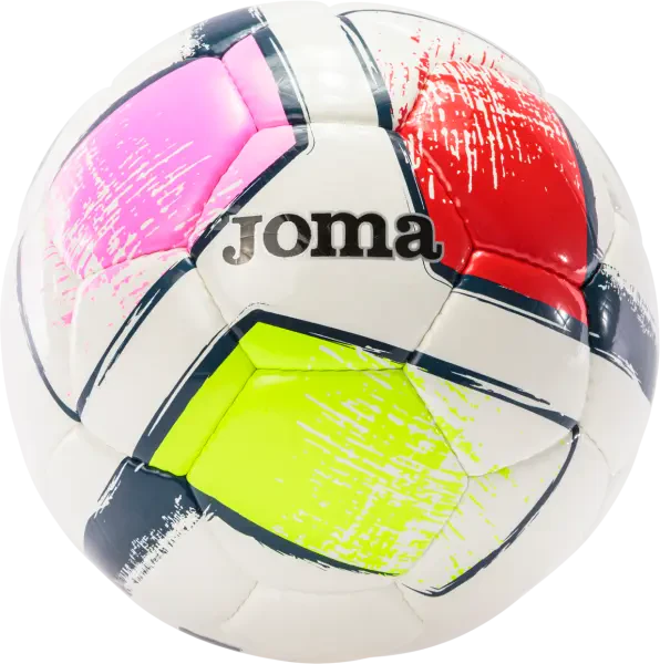 Joma Dali II Training Football - White/Pink/Red