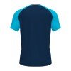 Joma Academy IV Shirt - Dark Navy / Turquoise Fluor