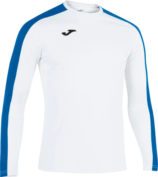 Joma Academy III L/S T-Shirt - White / Royal