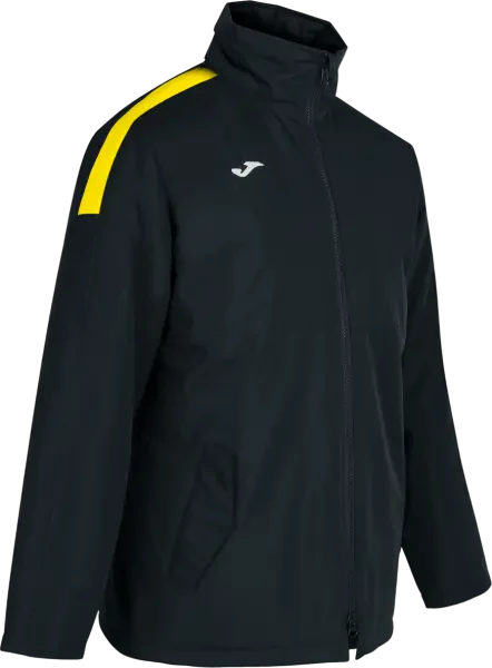 Joma Trivor Bench Jacket - Black / Yellow