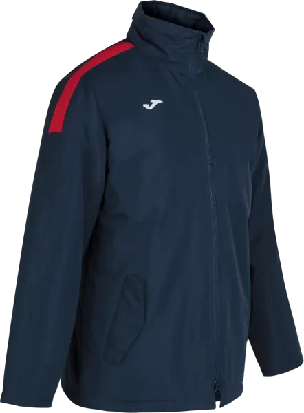 Joma Trivor Bench Jacket - Dark Navy / Red