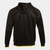 Joma Supernova III Zip-Up Hoodie - Black / Yellow