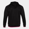 Joma Supernova III Zip-Up Hoodie - Black / Fluor Pink