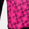 Joma Supernova III Zip-Up Hoodie - Black / Fluor Pink