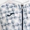 Joma Supernova III Zip-Up Hoodie - White / Navy