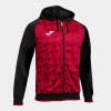 Joma Supernova III Zip-Up Hoodie - Black / Red