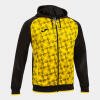 Joma Supernova III Zip-Up Hoodie - Black / Yellow