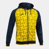 Joma Supernova III Zip-Up Hoodie - Navy / Yellow