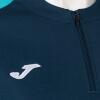 Joma Eco Championship Women's 1/4 Zip Sweatshirt - Navy / Fluor Turquoise