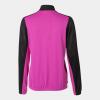 Joma Montreal Women's Full Zip Sweatshirt - Fluor Pink / Black