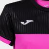 Joma Montreal Womens T-Shirt - Fluor Pink / Black