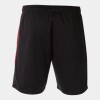 Joma Eco Championship Bermuda Shorts - Black / Red