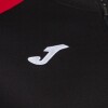 Joma Eco Championship 1/4 Zip Sweatshirt - Black / Red