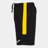 Joma Eco Championship Bermuda Shorts - Black / Yellow