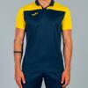 Joma Hobby II Polo Shirt - Dark Navy / Yellow