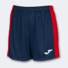 Joma Maxi Women's Shorts - Navy / Red