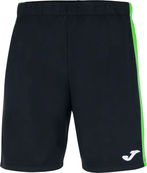 Joma Maxi Shorts - Black / Fluor Green