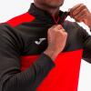 Joma Winner 1/4 Zip Sweatshirt - Red / Black