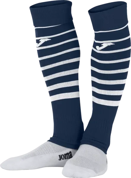 Joma Premier II Socks Cut - Navy / White