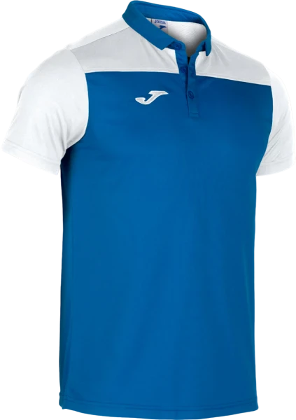 Joma Hobby II Polo Shirt - Royal / White