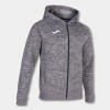 Joma Menfis Full Zip Hoody - Dark Melange