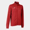 Joma Montreal Women's Full Zip Sweatshirt - Red