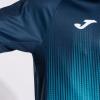 Joma Tiger IV Shirt - Fluor Turquoise / Navy