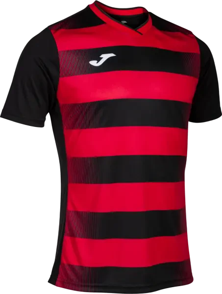 Joma Europa V Shirt - Black / Red