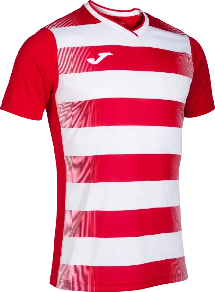 Joma Europa V Shirt - Red / White