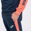 Joma Eco Championship Full Tracksuit - Navy / Fluor Orange