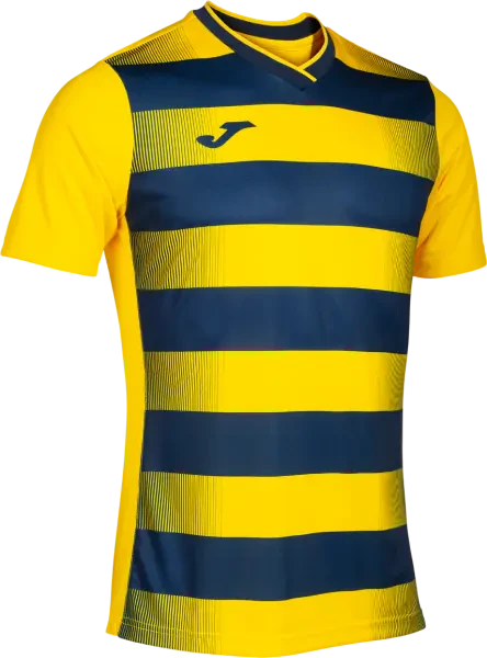 Joma Europa V Shirt - Yellow / Navy