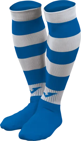 Joma Zebra II Socks - Royal / White