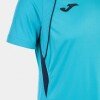 Joma Championship VII T-Shirt - Fluor Turquoise / Navy