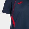 Joma Championship VII T-Shirt - Navy / Red