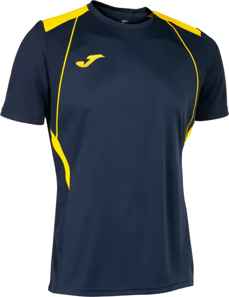 Joma Championship VII T-Shirt - Navy / Yellow