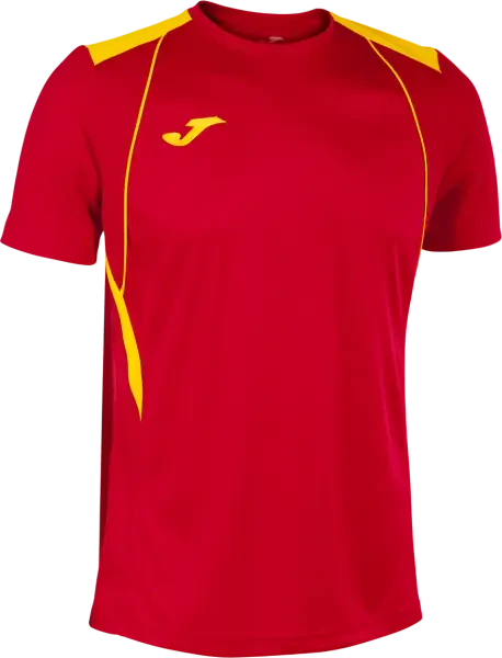 Joma Championship VII T-Shirt - Red / Yellow