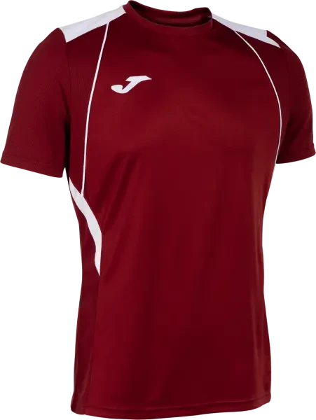 Joma Championship VII T-Shirt - Burgundy / White