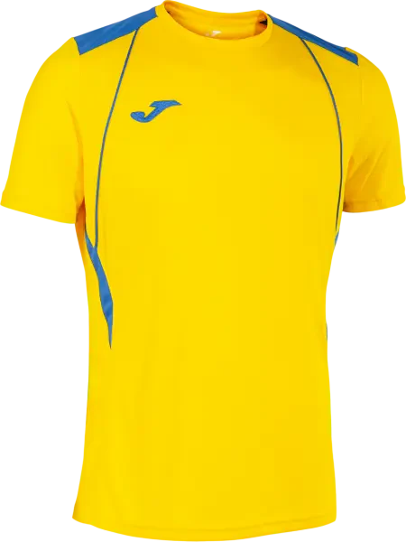 Joma Championship VII T-Shirt - Yellow / Royal