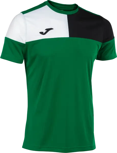 Joma Crew V Shirt - Green / Black / White