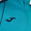 Joma Championship VII 1/4 Zip Sweatshirt - Fluor Turquoise / Navy