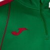Joma Championship VII 1/4 Zip Sweatshirt - Green / Red