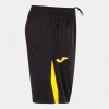 Joma Championship VII Bermuda Shorts - Black / Yellow